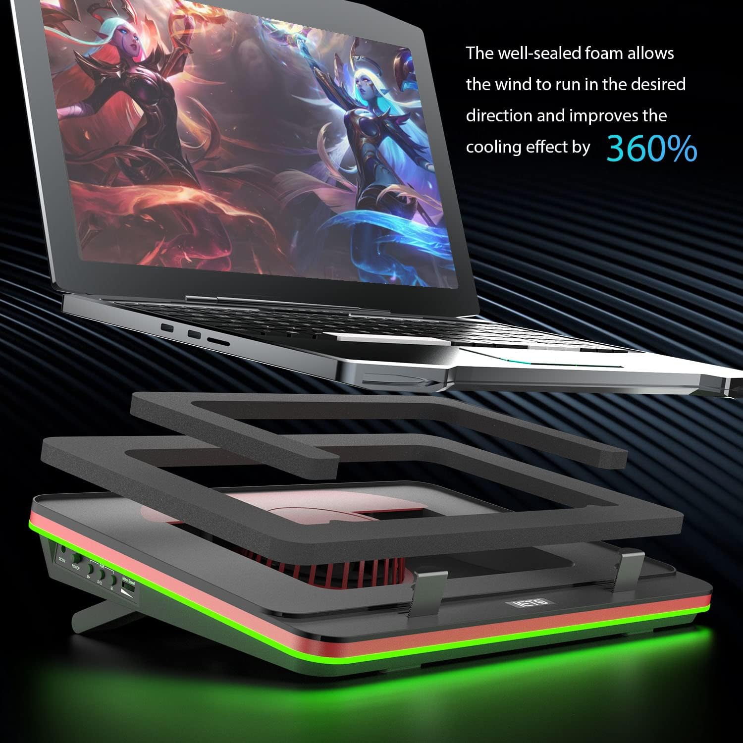 GT500 Powerful Turbo-Fan Gaming